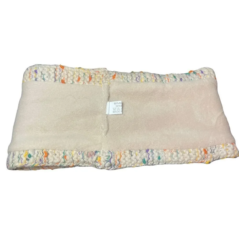 Hatromm Confetti Cable Knit Lined Ear Warmer